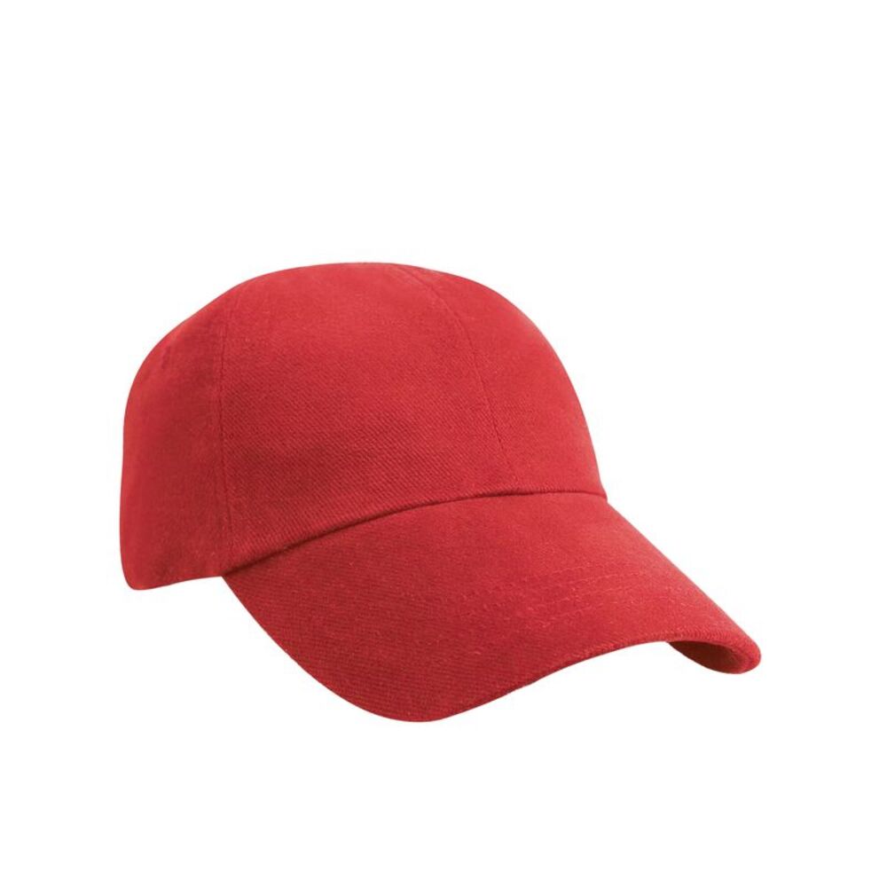 Result Headwear Unisex Adult Low Profile Cap / Red